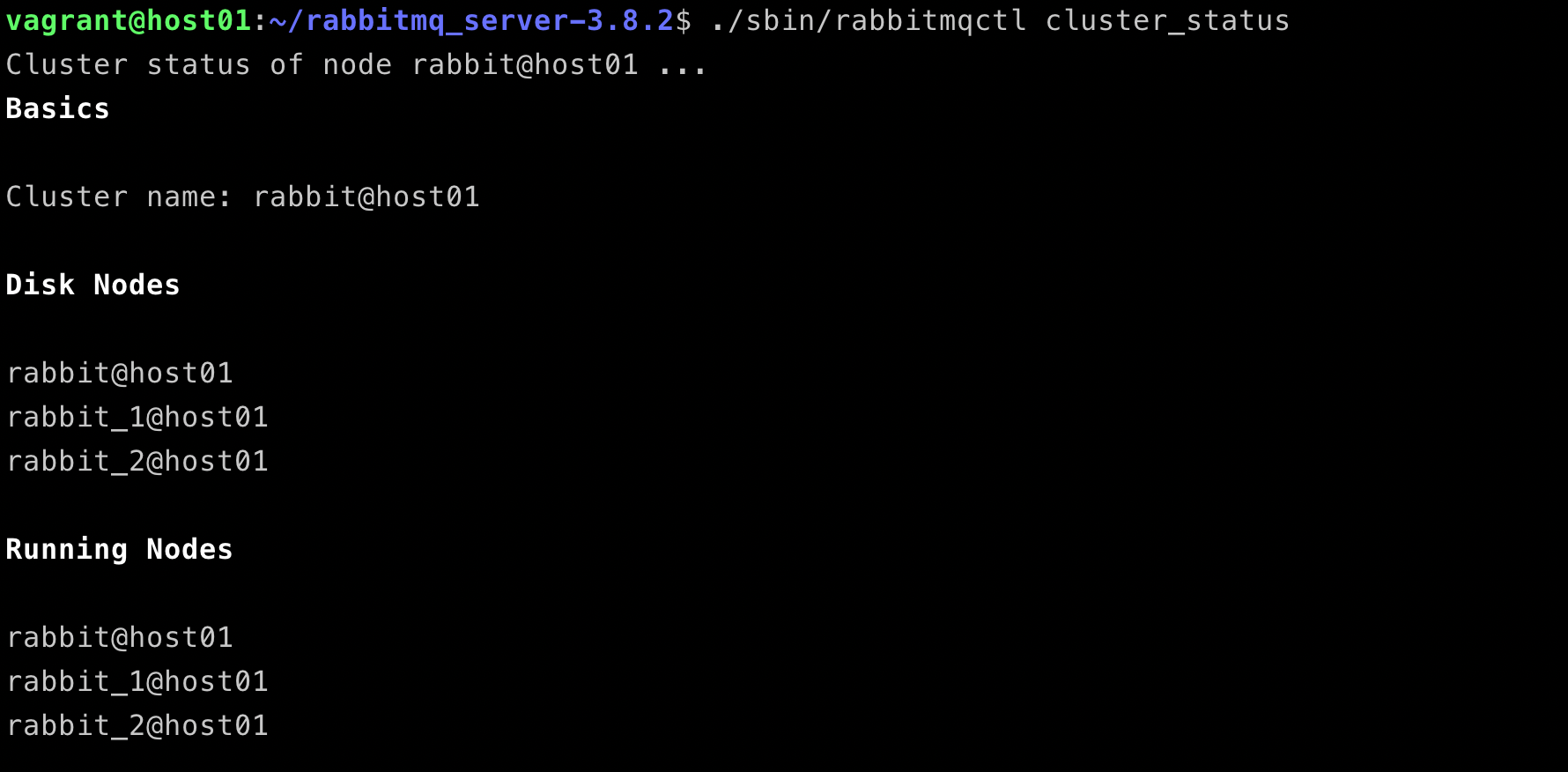 rabbitmq-cluster-status